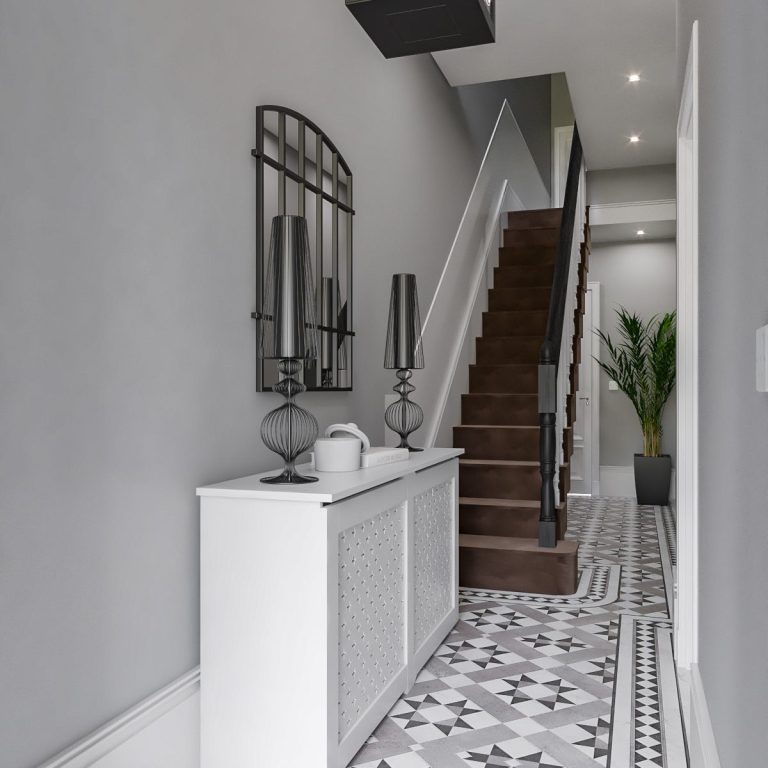 HMO Accommodation, Preston – Hallway Hallway interior at HMO accommodation in Preston